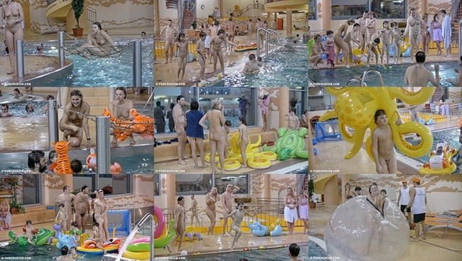 Video naturists in the pool beautiful video - Indoor water runners Video naturists in the pool beautiful video - Indoor water runners
